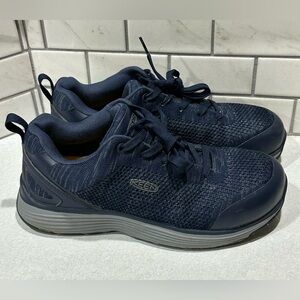 KEEN UTILITY Work Shoes 8M Steel toe Womens Blue Sparta Utility Keen